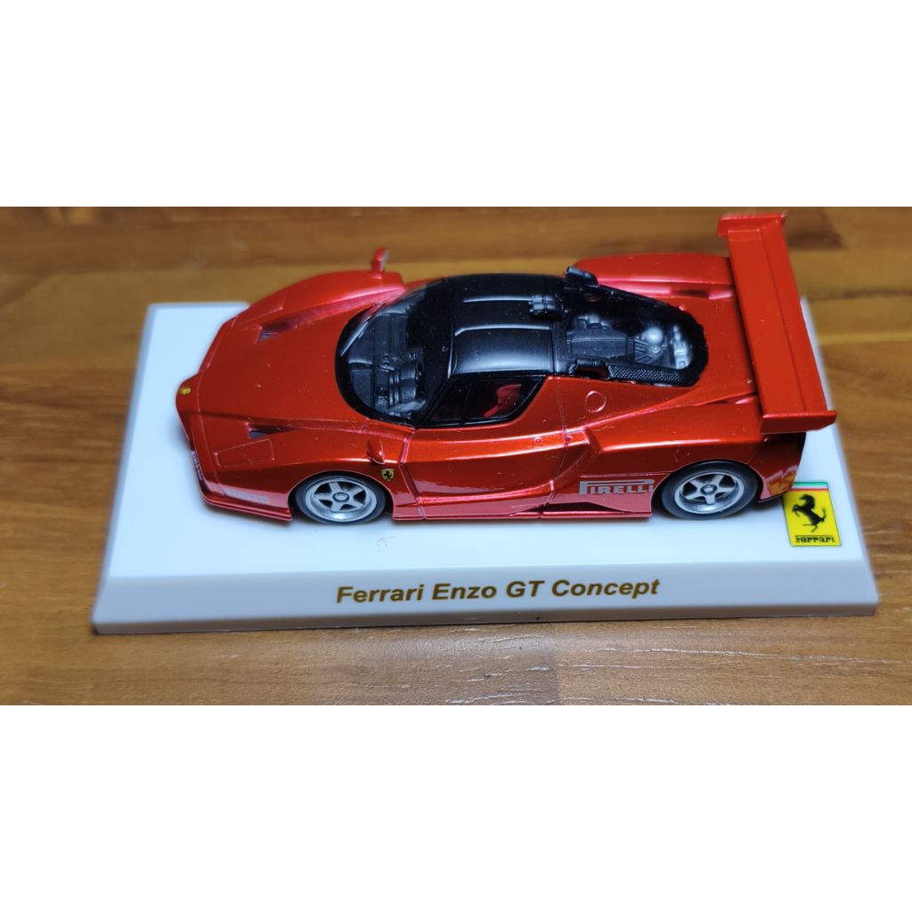 Kyosho Ferrari Enzo GT Concept 1/64  Metallic Red  Anniversary Super Rare Doecast