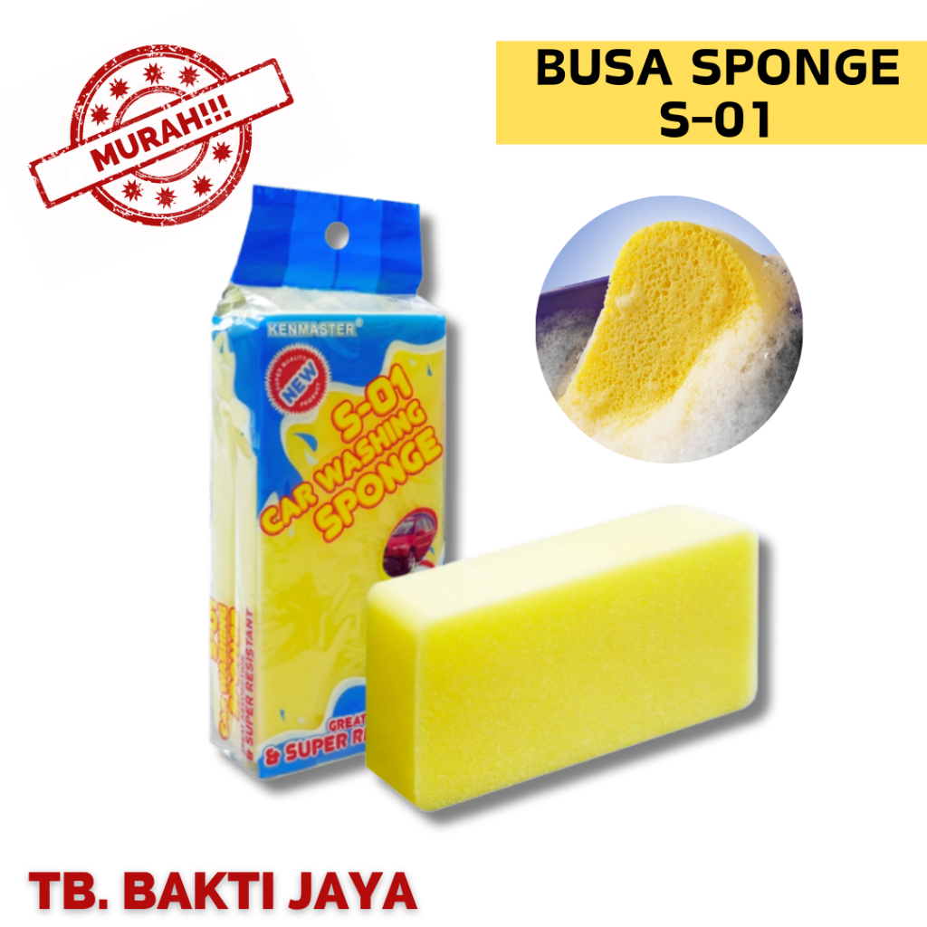 Kenmaster Busa Cuci Motor Mobil-Busa Pencuci Motor
