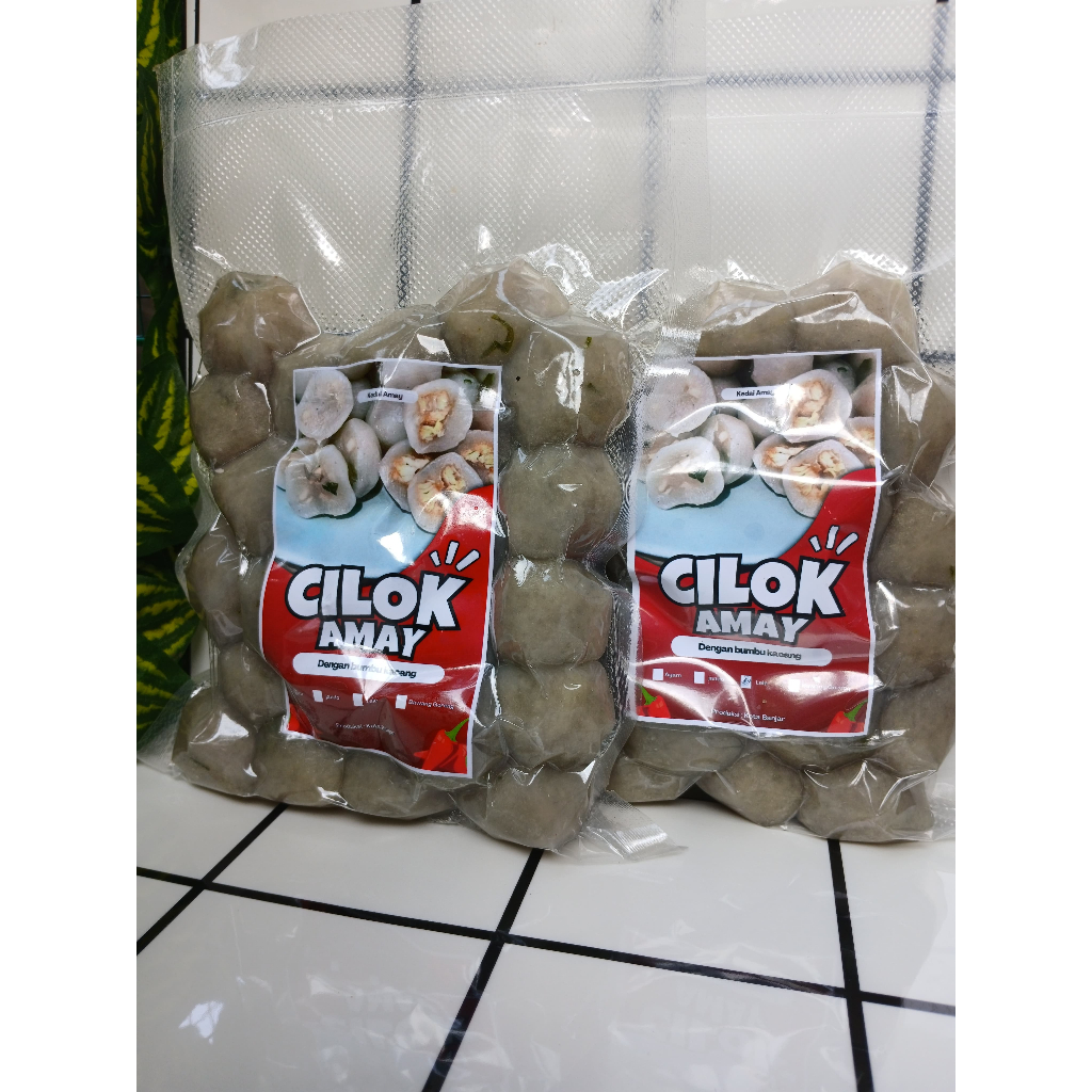 

CILOK AMAY VARIAN RASA JANDO, AYAM, BAWANG GORENG FROZEN FOOD