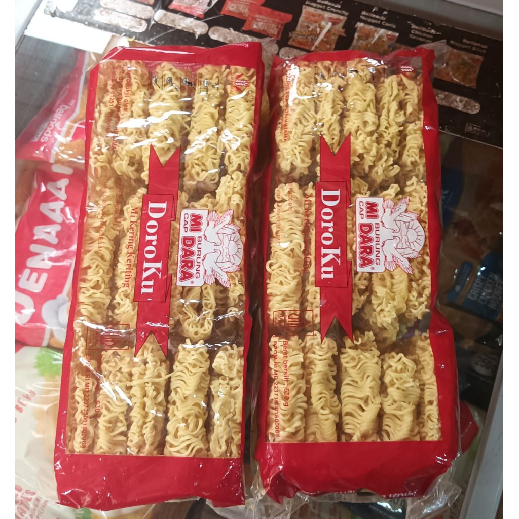 

Mi Doro Ku Cap Burung Dara 630grm/Pak Zabir Frozen Food