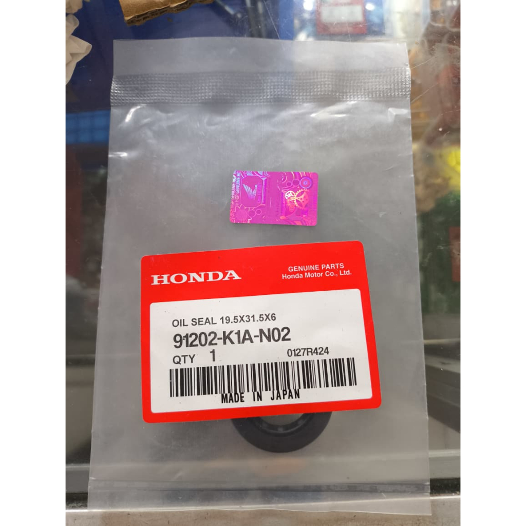 sil kruk as Genio Beat Deluxe Scoopy Prestige Kiri Asli Honda 91202-K1A-N02 Japan Seal Kruk As Beat 