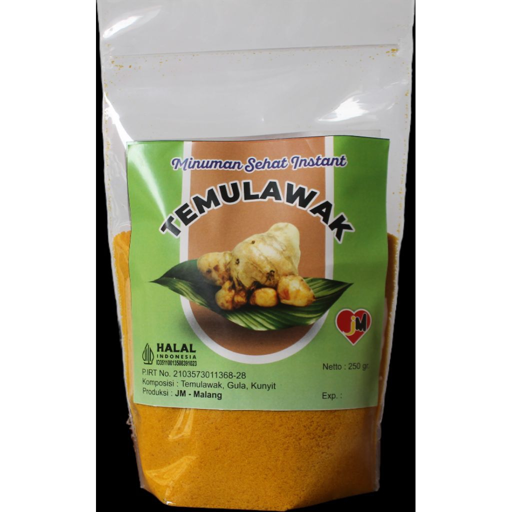 

minuman bubuk instan temulawak 250 gram
