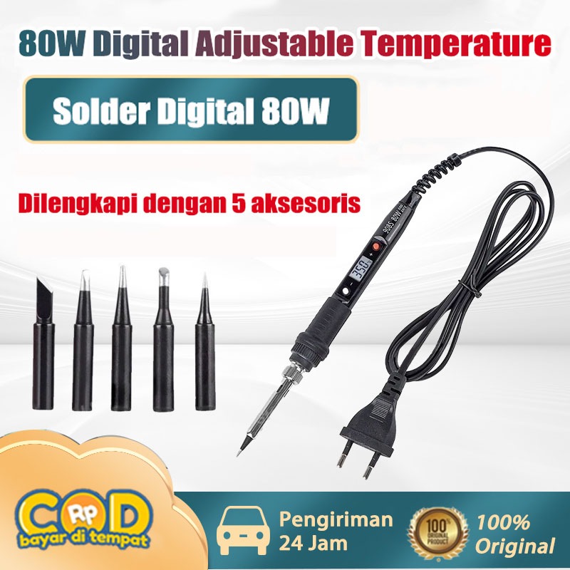 Solder 908S 80W Digital Adjustable Temperature - Solder Digital 80W/Solder 908S 80W Digital Adjustab