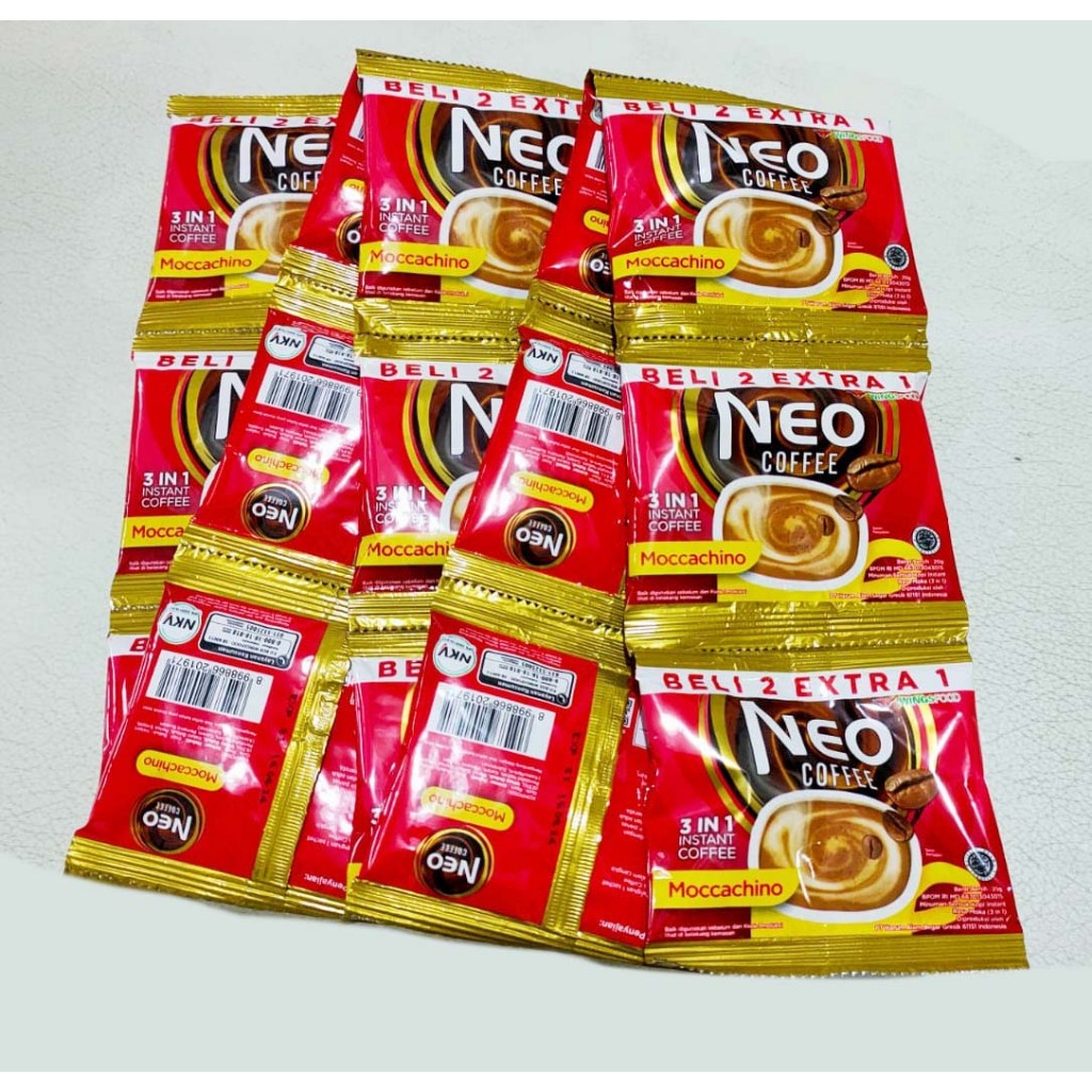 

Neo coffee 15 saset x 20gram