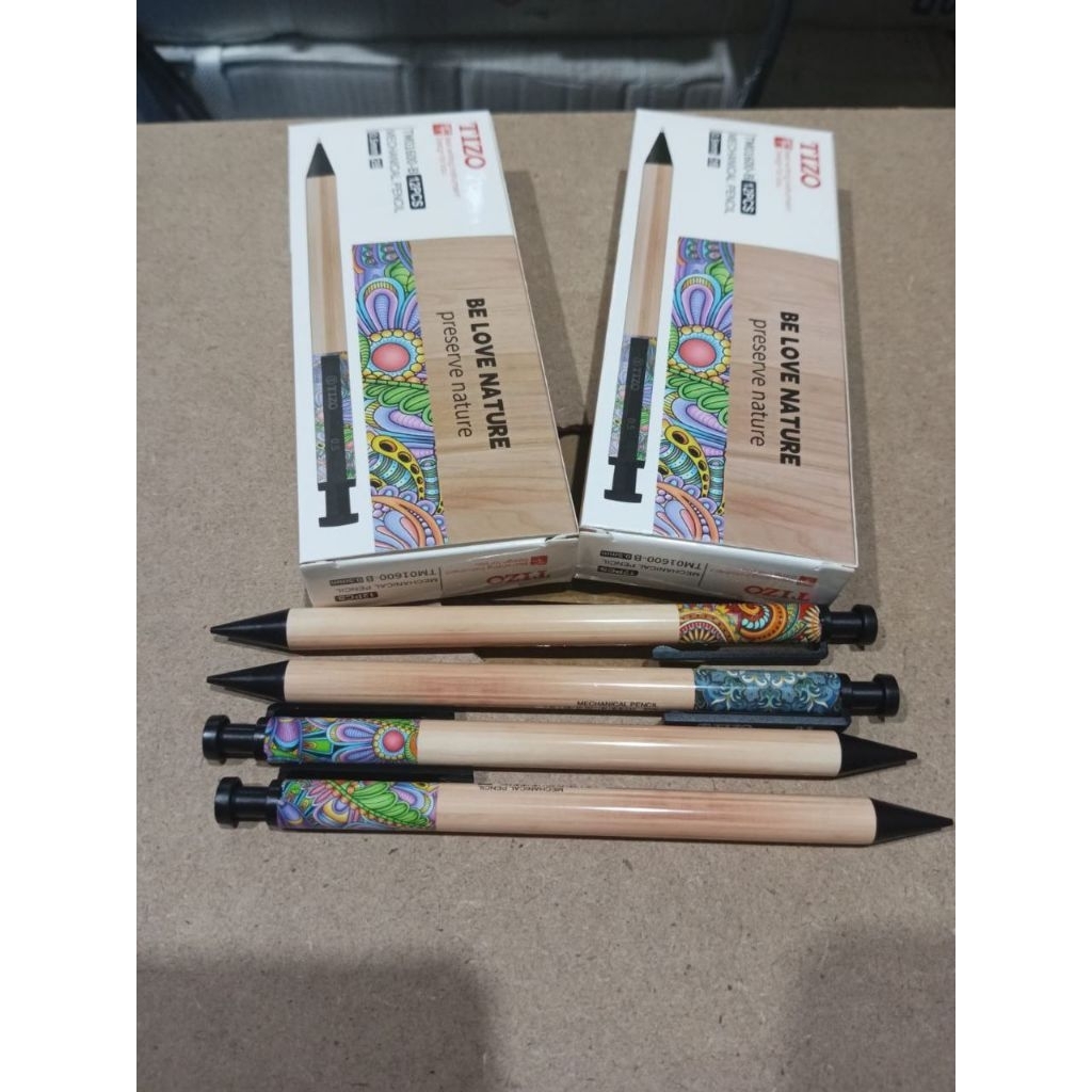 

(1pak) Pensil mekanik TIZO 0,5mm TM-1600B/pensil isi kecil tizo/mechanical pencil tizo 0,5mm