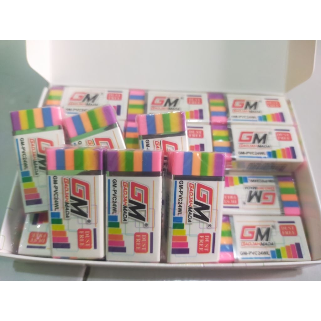 

Penghapus Rainbow GM(4.5*2)Cm