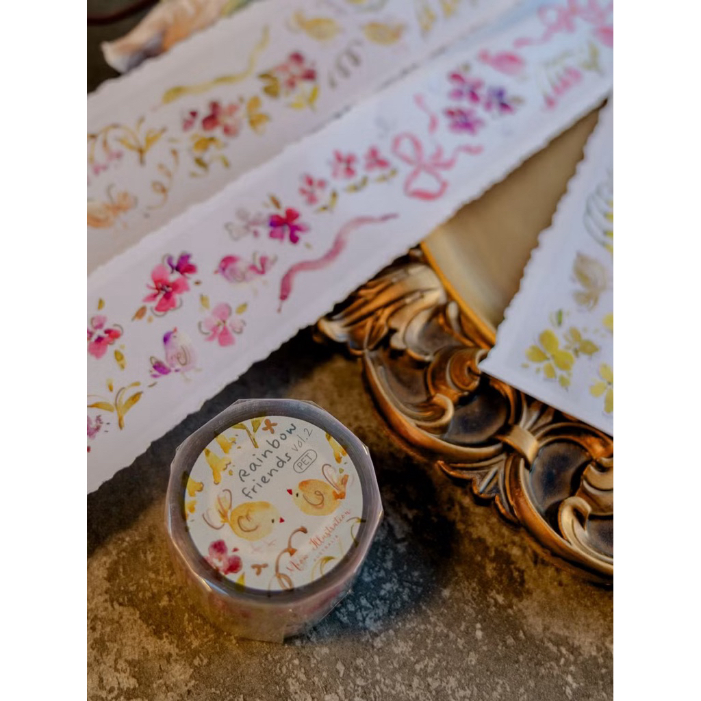 

Sample Meow Illustration Good Friends 2 PET Tape perloop