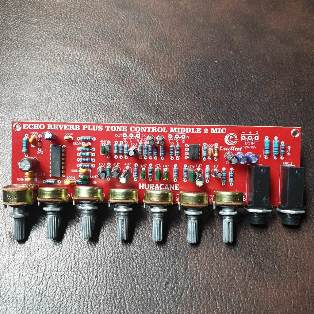 TONE CONTROL MIDEL 2 MIC+ECHO REVERB 660 SRENG