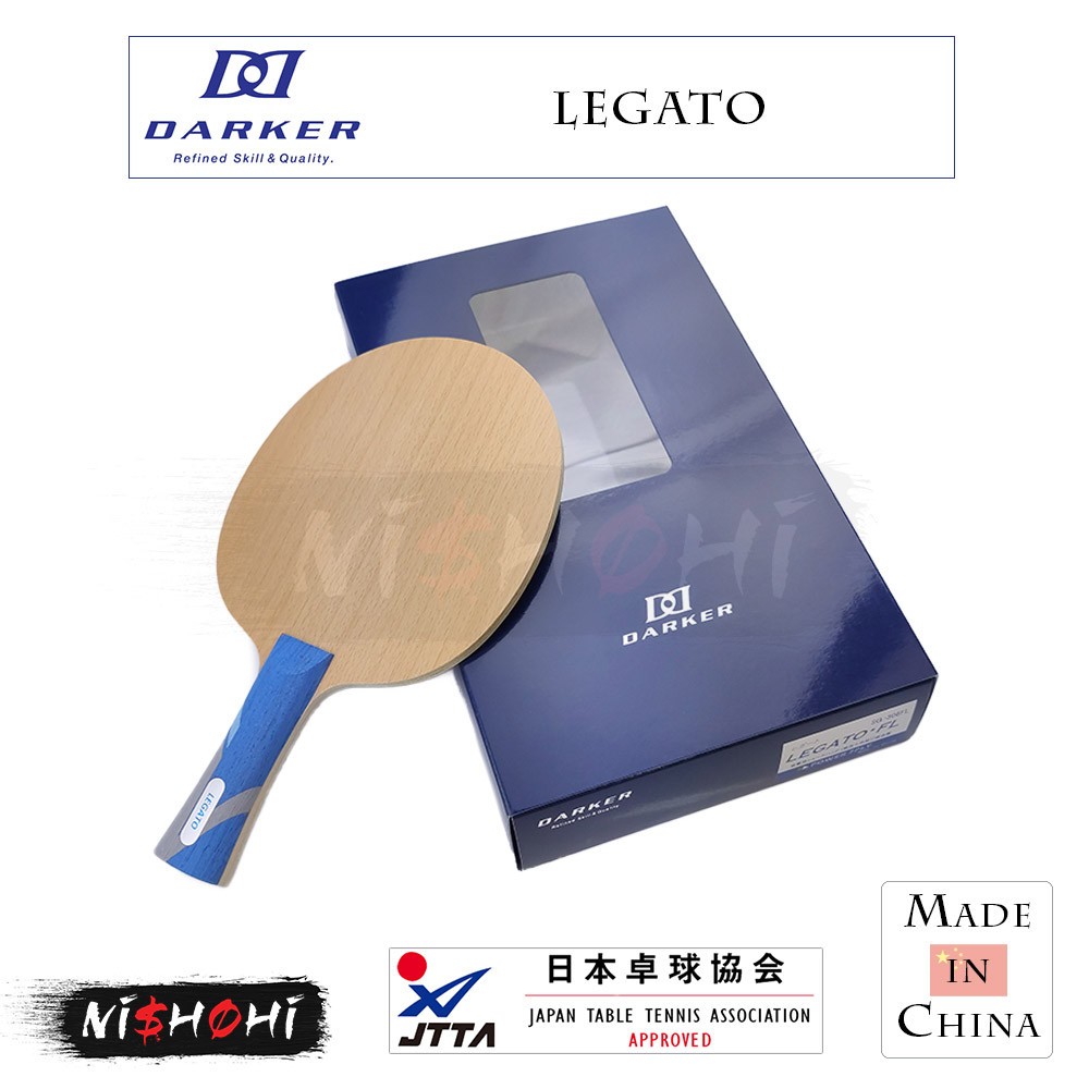 Darker Legato FL SG306 bet kayu tenis meja ping pong original rakit custom