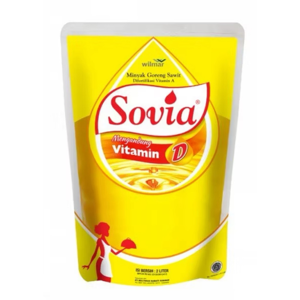 

Minyak Goreng Sovia 800ml 1 Dus, isi 12 bks