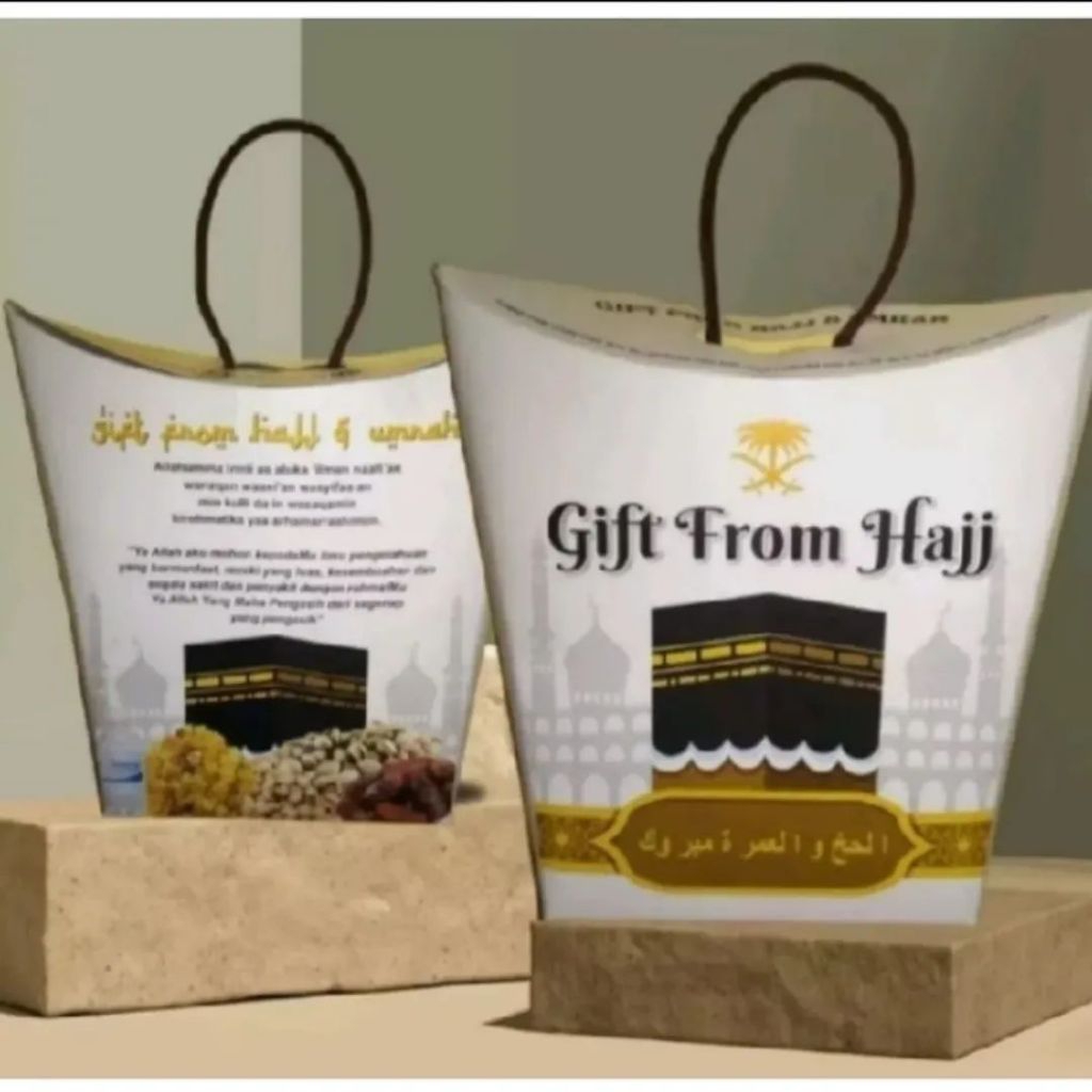 

Paper Bag 1 Pack Isi 20 Pcs Tas Souvenir Haji Umroh Tas Kertas Tas Sablon Simple Tas Ramah Lingkungan