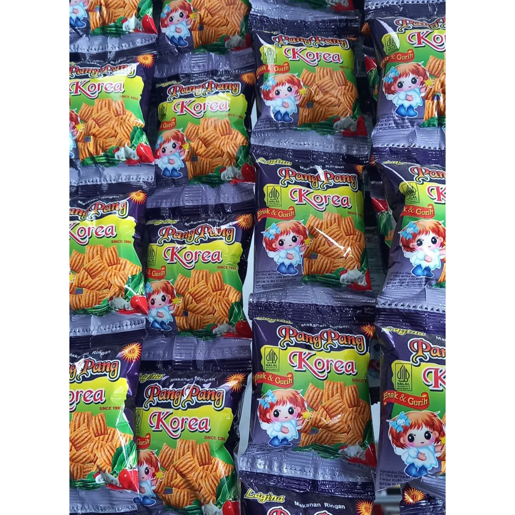 

Snack 500an Pang Pang Korea 2 renceng isi 20 pcs