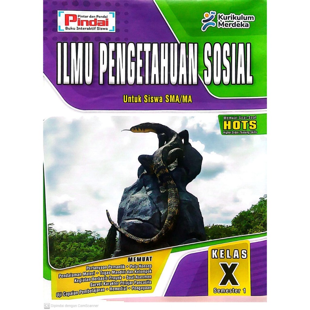 Buku LKS IPS kurikulum Merdeka Kelas 10 SMA/MA Semester 1
