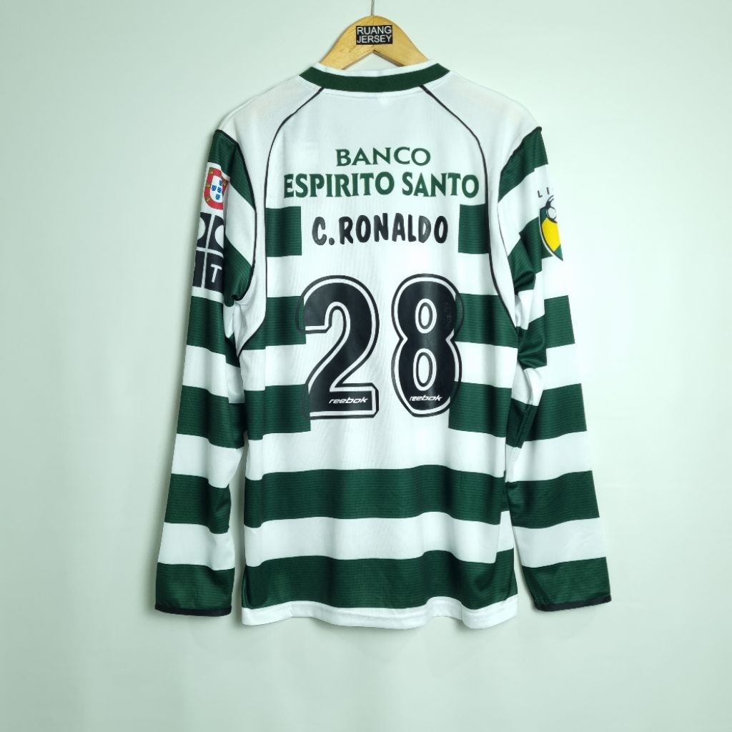 Jersey Sporting CP Lisbon Home 2001/2003 - Ronaldo