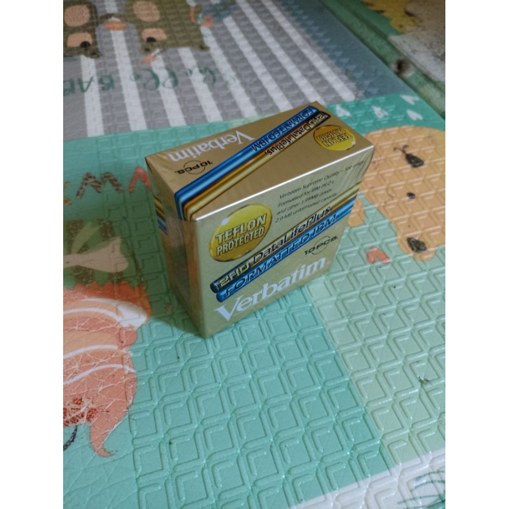 Disket Verbatim 2HD DataLifePlus IBM Original Segel