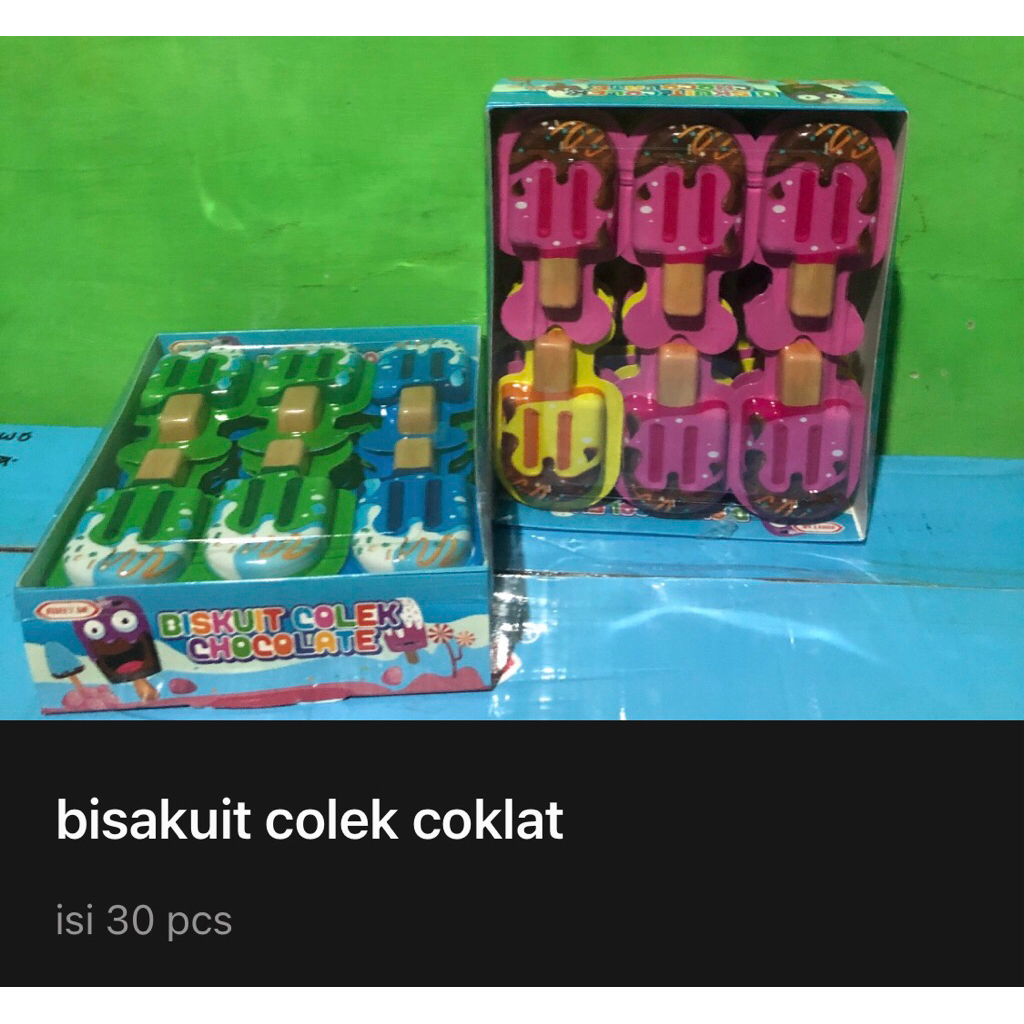 

biskuit colek coklat