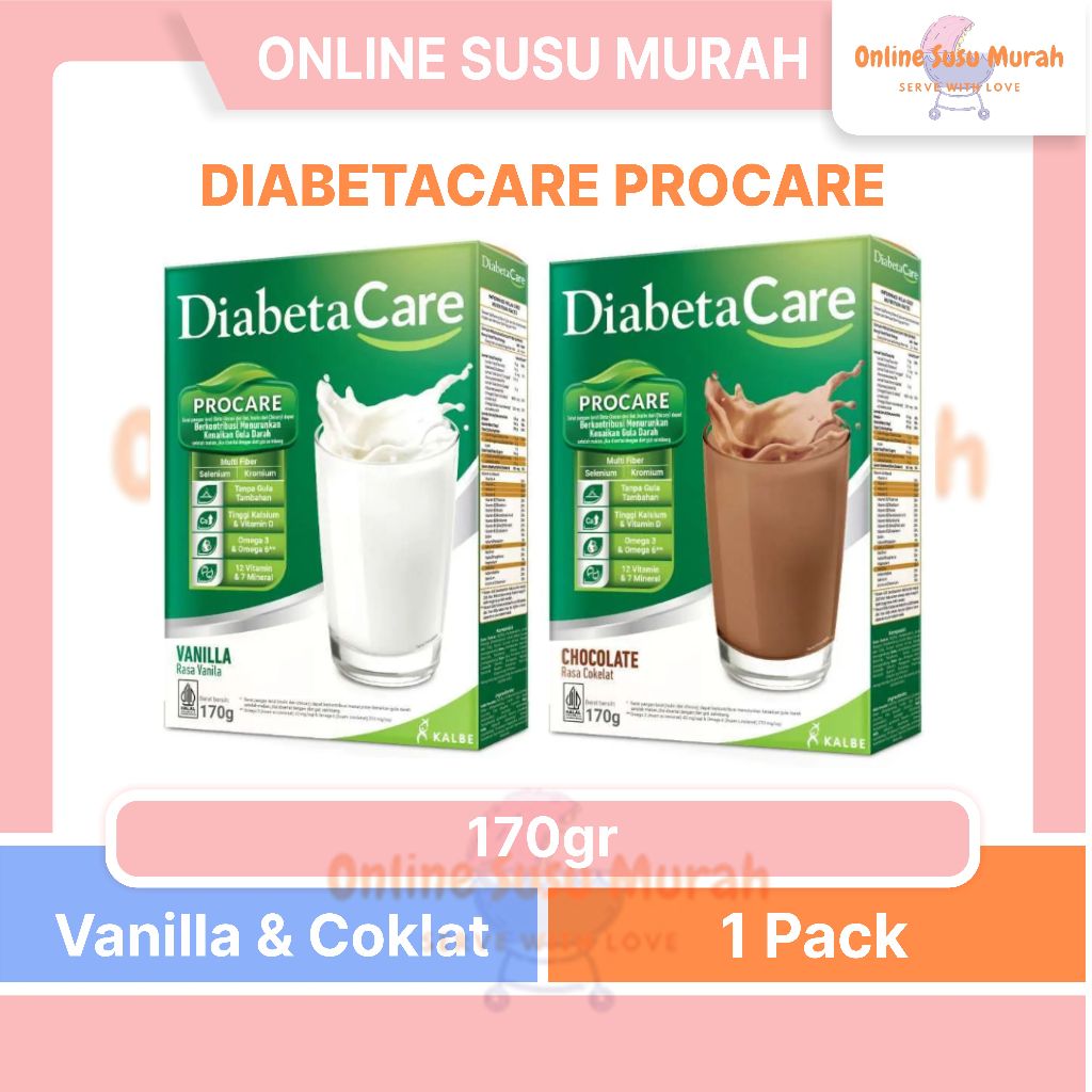 

SUSU DIABETASOL DIABETACARE 170G SSKD