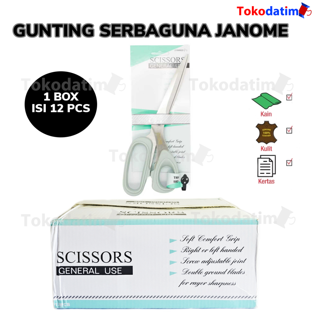 

Gunting Janome Serbaguna per box Grosir Murah