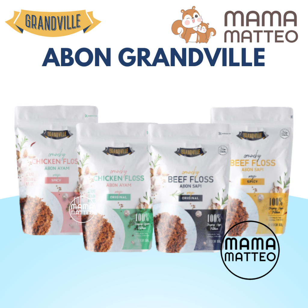 

GRANDVILLE / Abon Sapi Ayam Anak / Grand Ville Floss Original Spicy Pedas