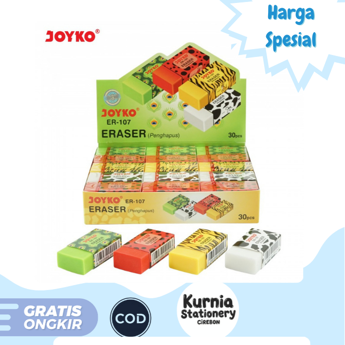 

Joyko Eraser ER-107 / Penghapus Kecil (Satuan)