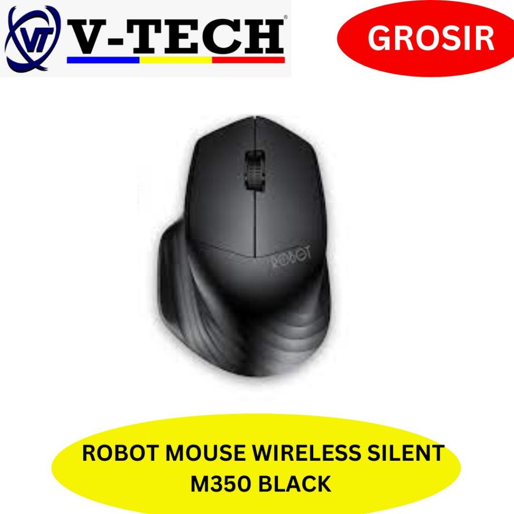 ROBOT MOUSE WIRELESS SILENT M350 BLACK