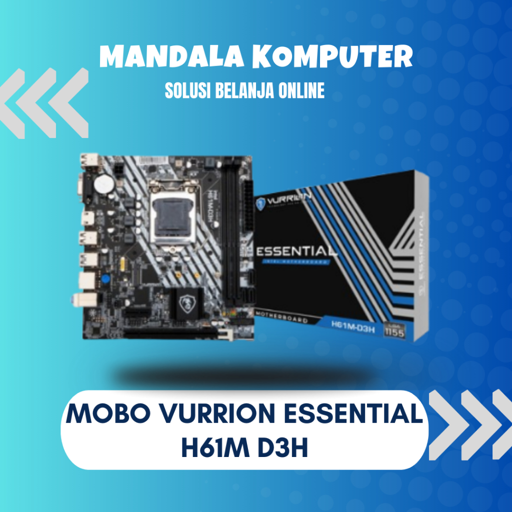 Motherboard Vurrion Essential H61M D3H