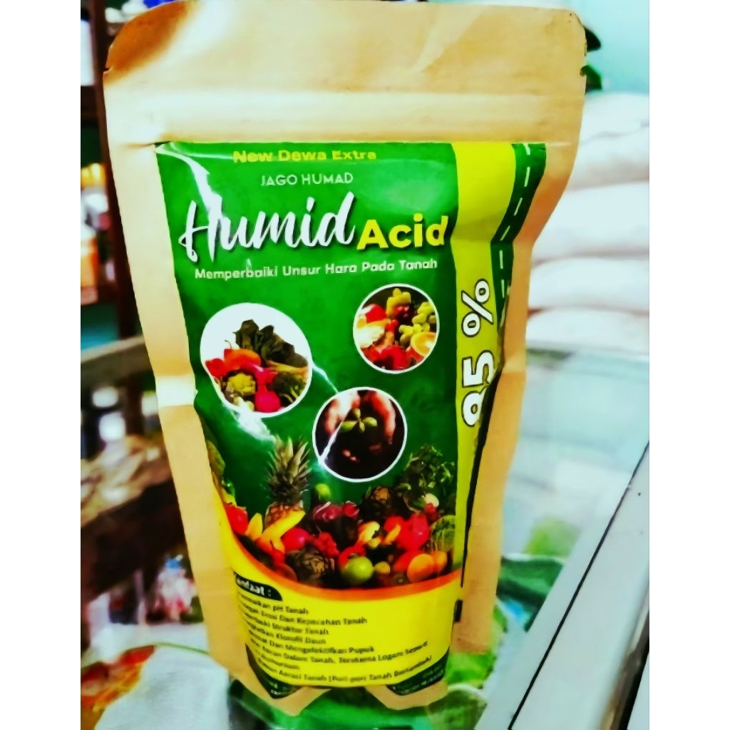 Pupuk organik asam humat humid acid 85%