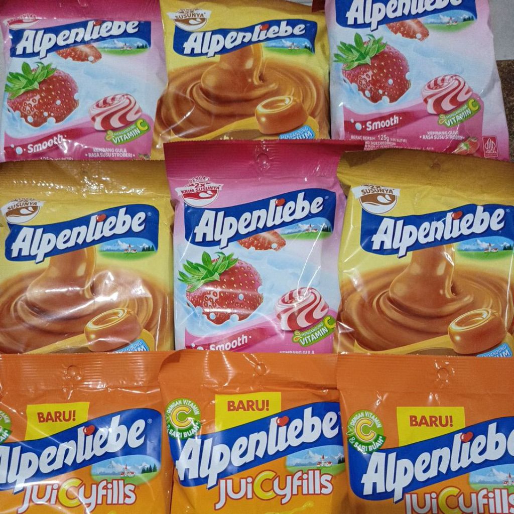 

permen alpenlieble caramel