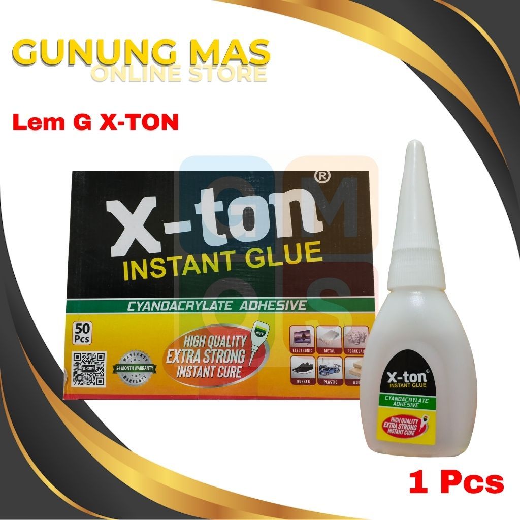 

X-TON Lem G Super Glue CA-860 // Lem G Korea // Cyanoacrylate Adhesive