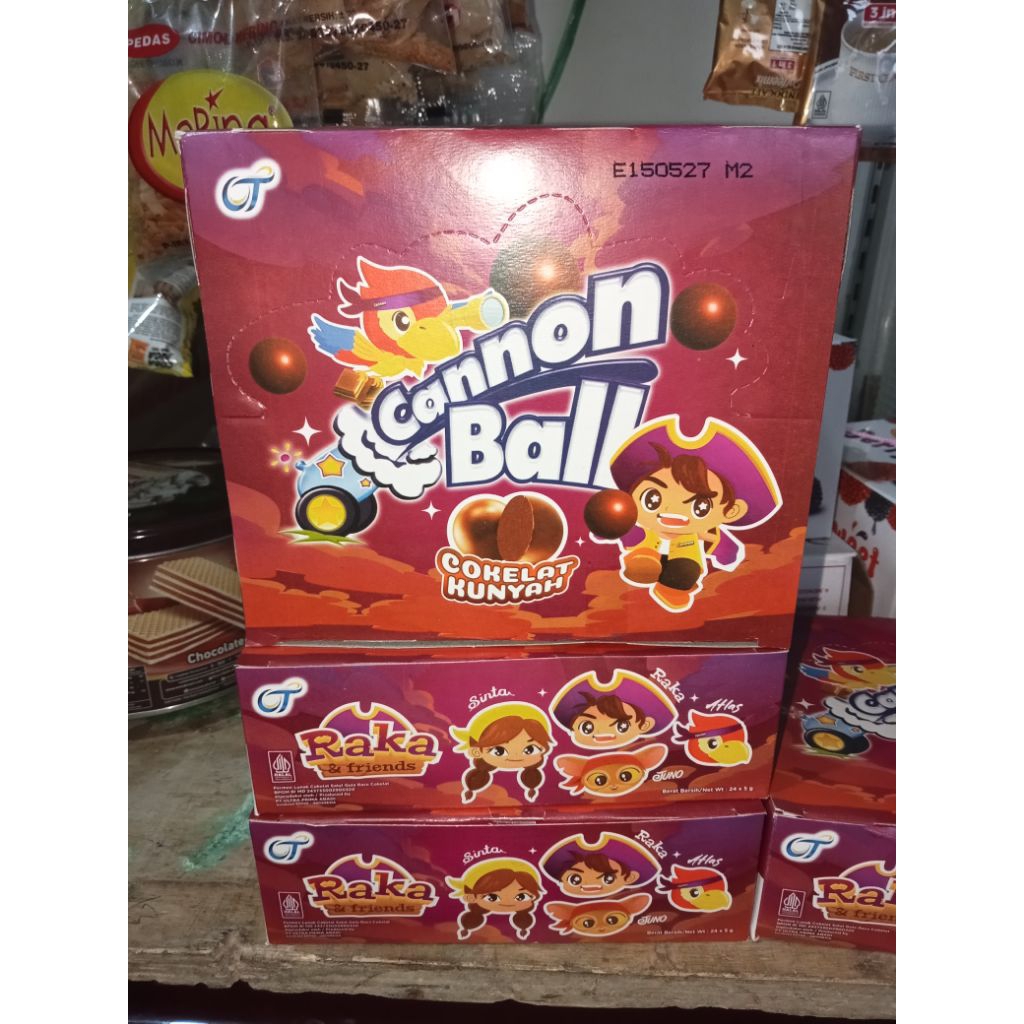 

canon ball coklat mini imut lucu
