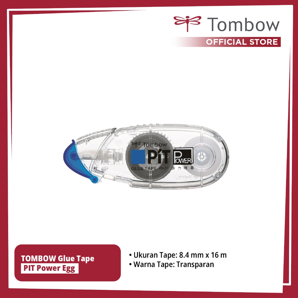 

Tombow Lem / Glue Tape PIT Power Egg