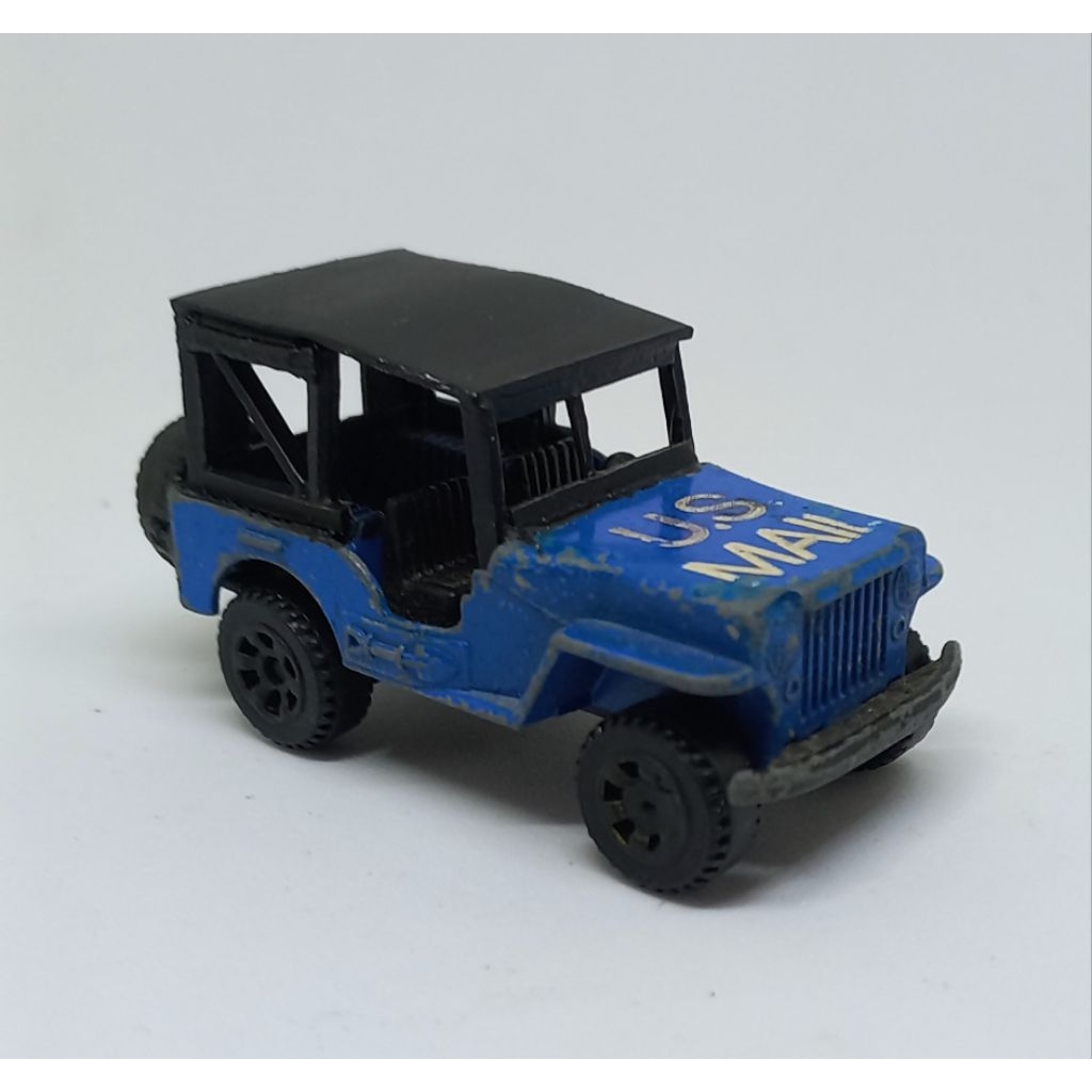 matchbox superfast u.s. mail truck jeep 4x4 willys laredo wrangler lesney made in england loose diec