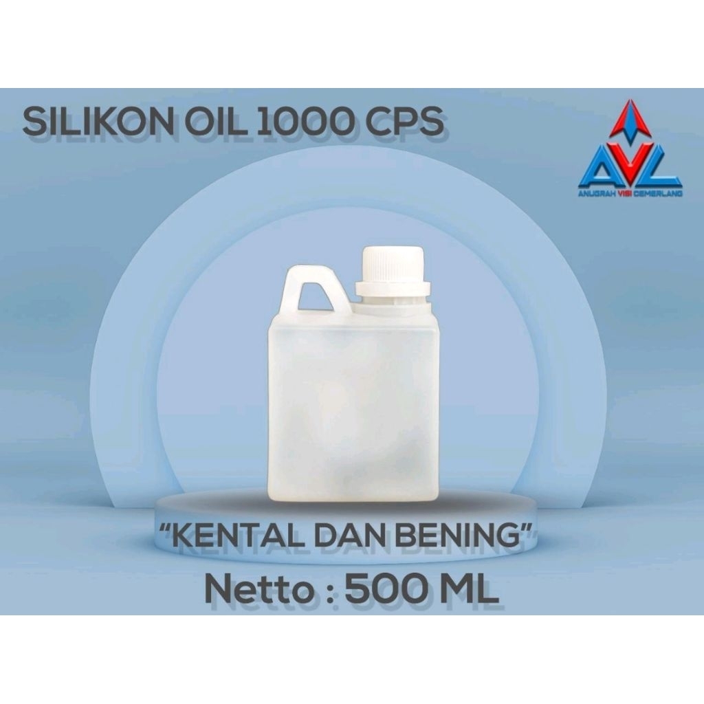 SILIKON OIL / SILICON OIL MURNI / SILIKON OIL 1000 CPS / SILICONE / SILIKON MURNI - 500 ML