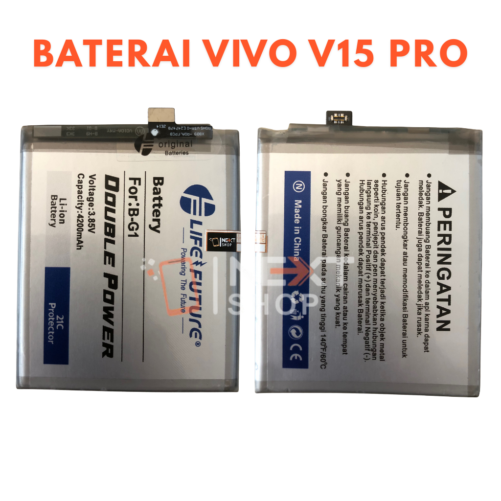 BATERAI VIVO V15 PRO / B-G1 DOUBLE POWER LIFE FUTURE