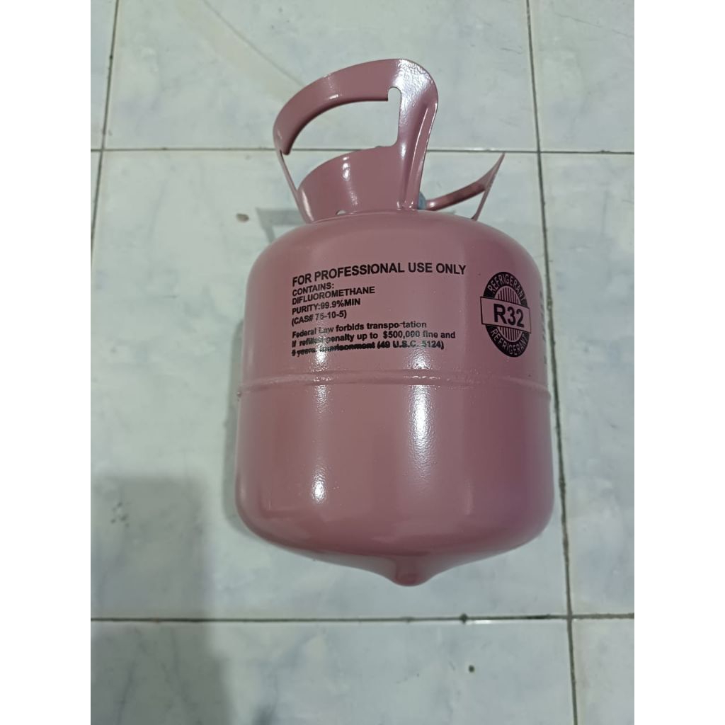refrigerant r 32 (3 kg) / pendingin r32 / obat R 32 / tabung R32