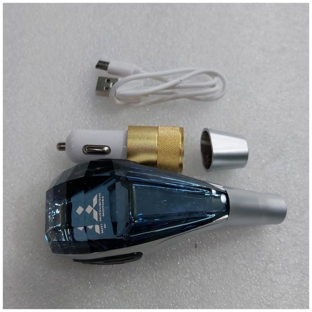 SHIFT KNOB TUAS TRANSMISI PERSNELING MOBIL MITSUBISHI LED RGB