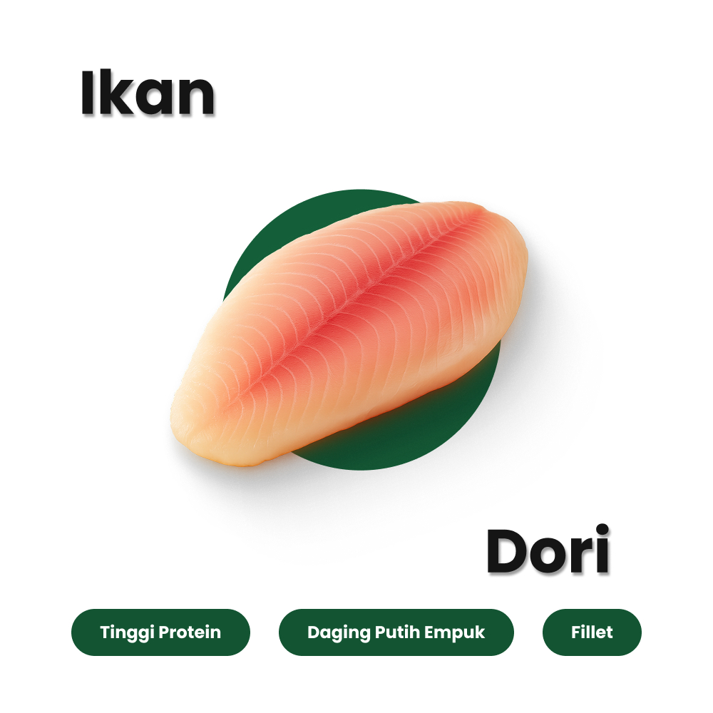 

Ikan Dori Segar Siap Masak