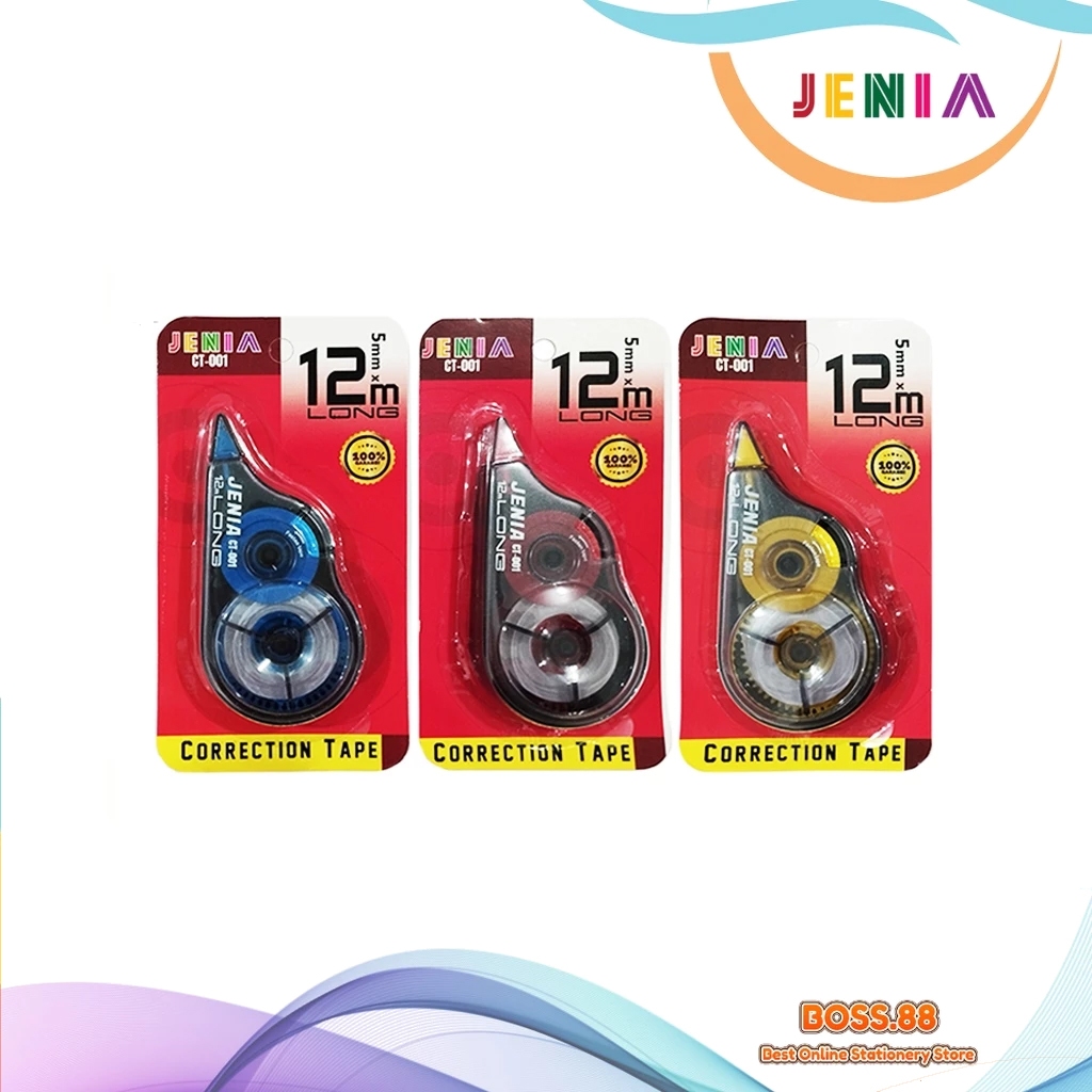 

CORRECTION TAPE JENIA CT-001 (1 PCS)