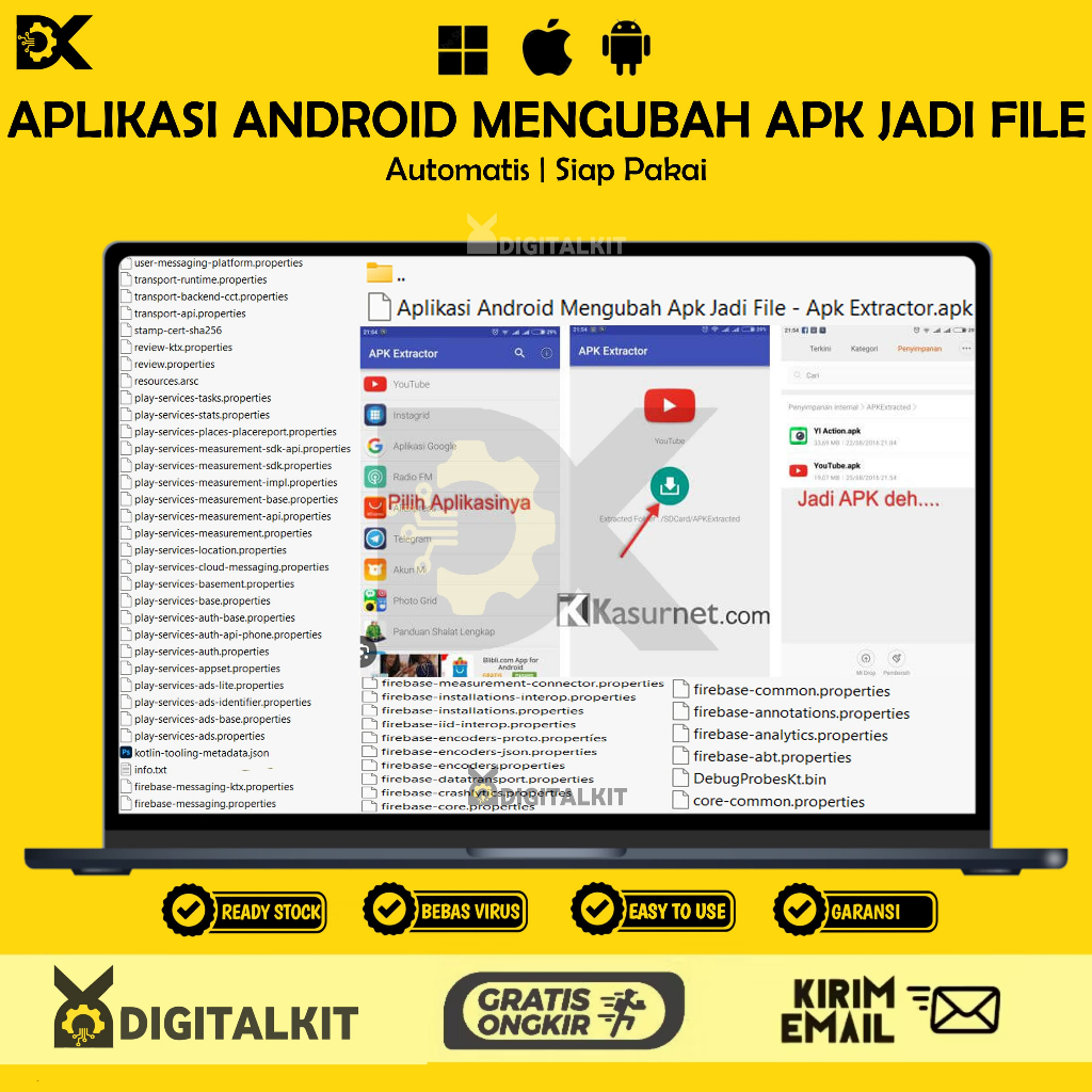 [T0371] Aplikasi Android APK Converter | Ubah APK ke File