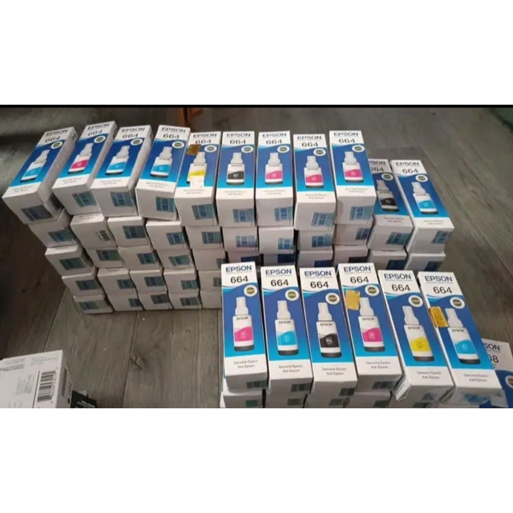 Tinta Epson T664 L100 L120 1 set
