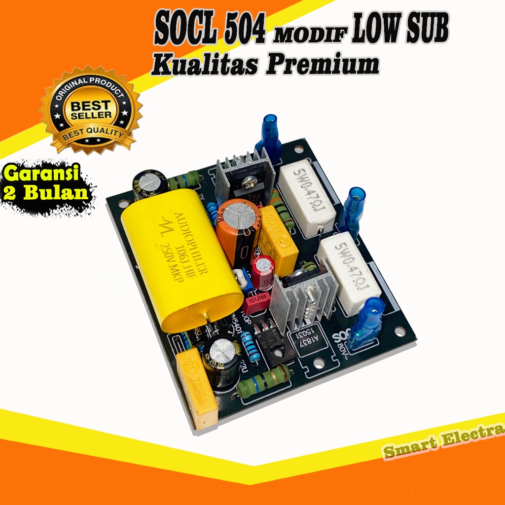Kit Power Amplifier SOCL 504 Modif LOWSUB Original Kualitas Super