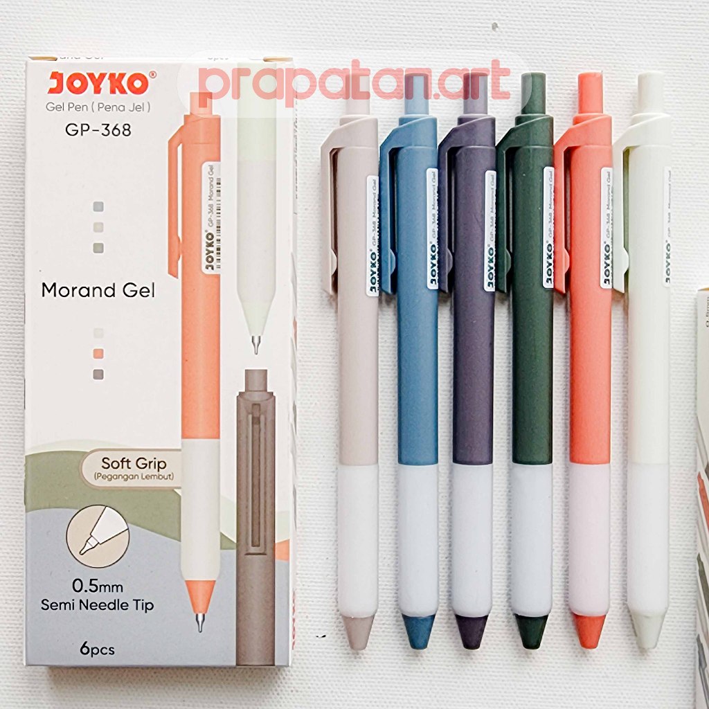 

Joyko GP-368 Morand Gel Pen 0.5mm | Pena Jel | Pulpen