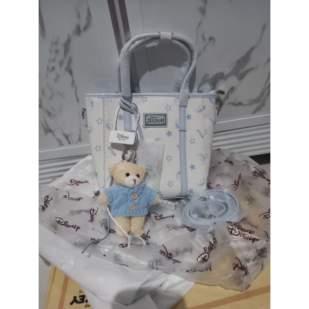 TAS STITCH BUCKET STITCH TOTE ORIGINAL BRAND TAS DISNEY