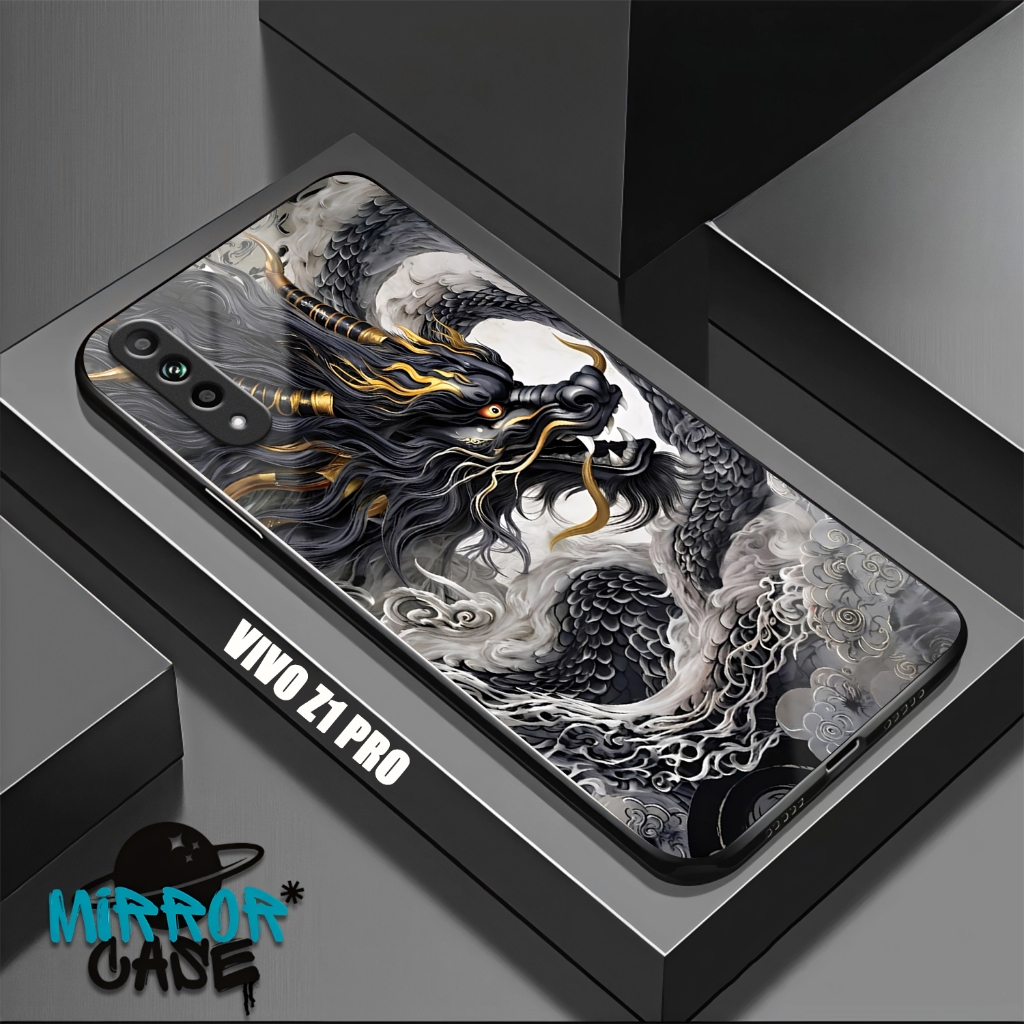 Softcase  Vivo Z1 Pro Casing Glossy Vivo Z1 pro Vivo 1951 1918 Case kaca - Kesing Kaca Kilau - Casin