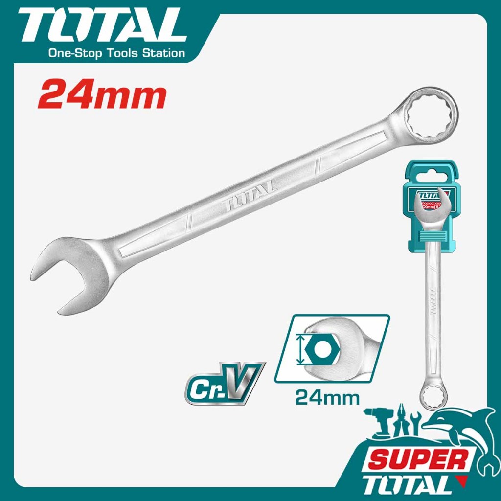 TOTAL Kunci Ring Pas / Combination Spanner TCSPA241