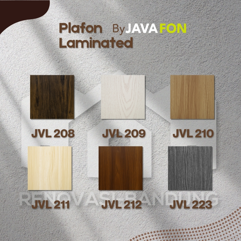 Plafon PVC by Javafon // Laminated Series