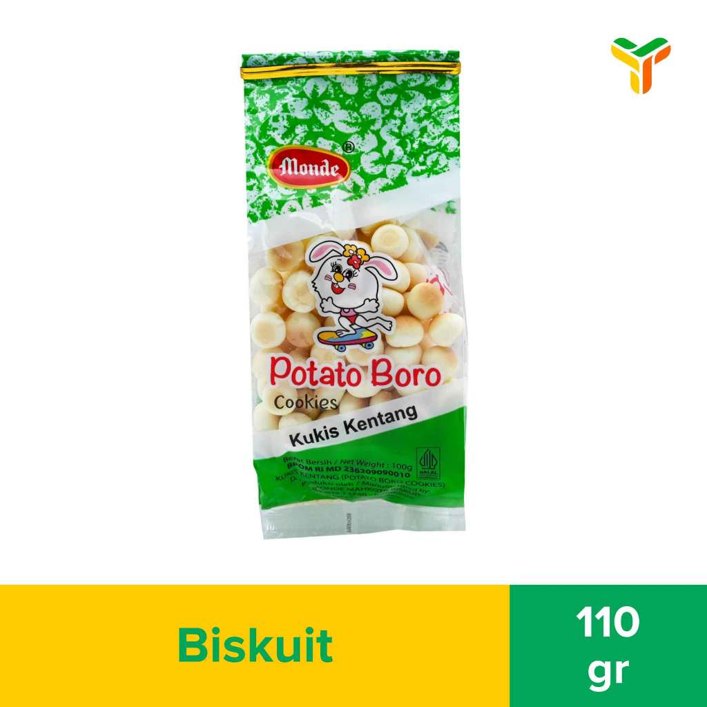 

Monde Pot Boro 110 Gram Makanan Ringan