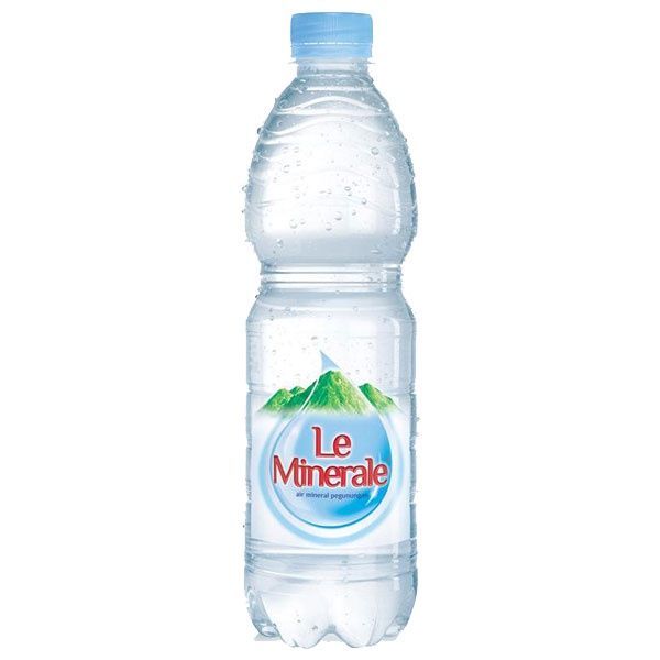 

LE MINERAL AIR MINUM 600 ML | AIR PUTIH 1 DUS ISI 24 PCS