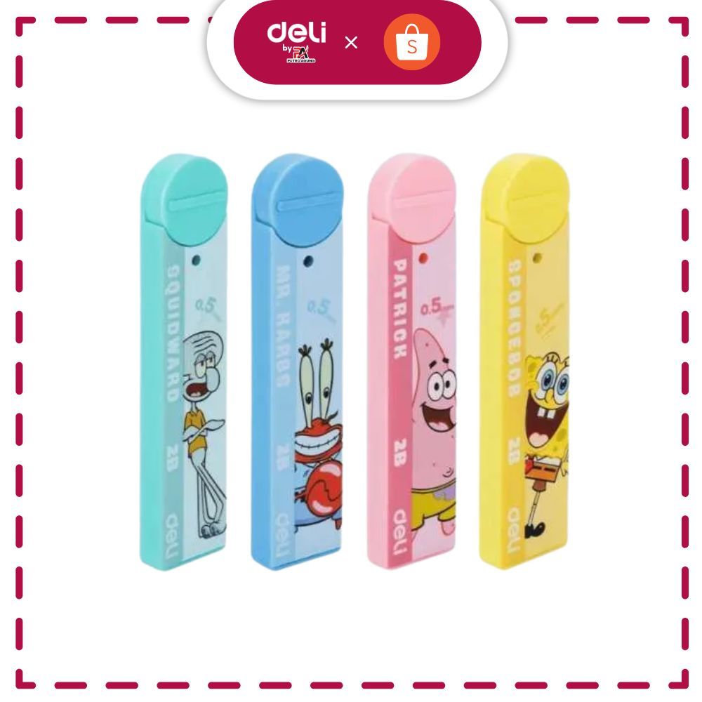 

Deli Mechanical Pencil Leads (0.5mm, 2B) E7005