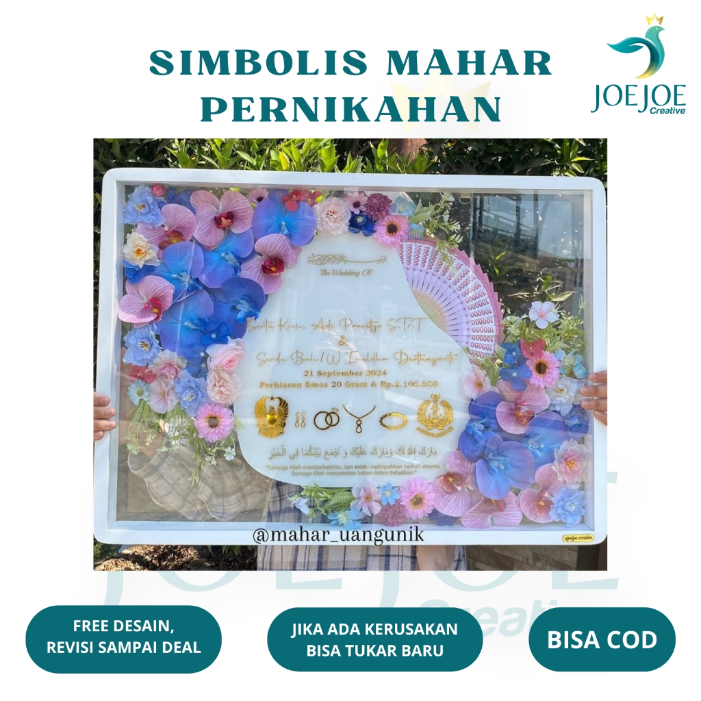 MAHAR PERNIKAHAN LOGO REQUEST | MAHAR LOGO PROFESI | MAHAR LOGO AKRILIK| MAHAR PERNIKAHN | MAHAR NIK